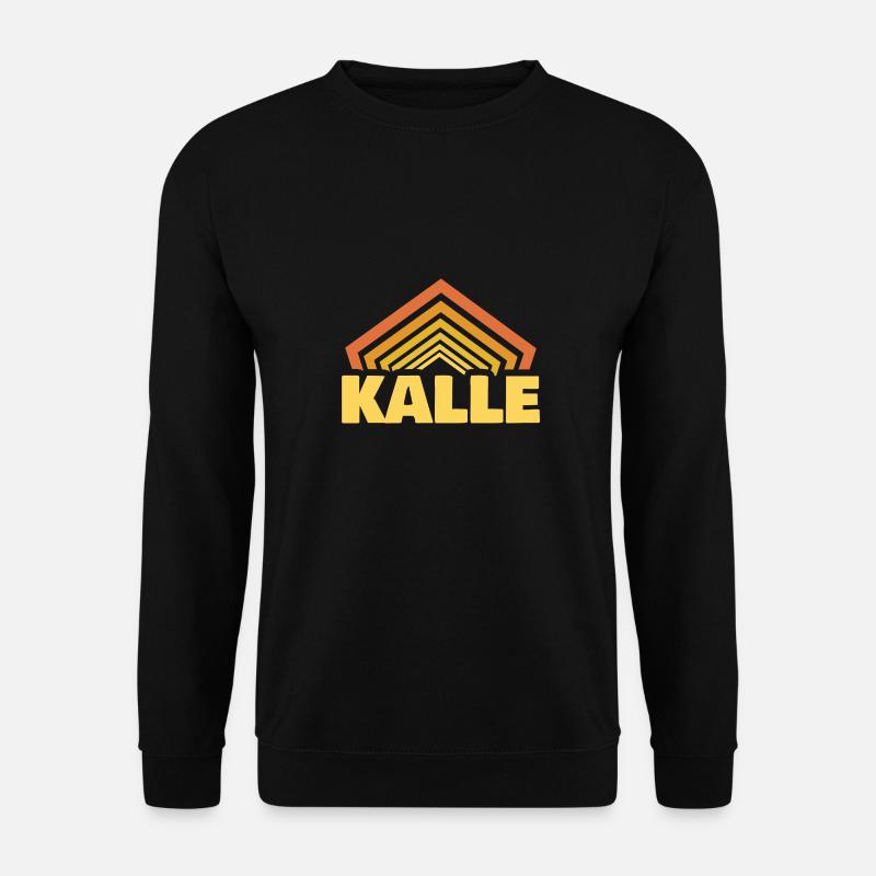 First name Kalle - Unisex Sweatshirt - black