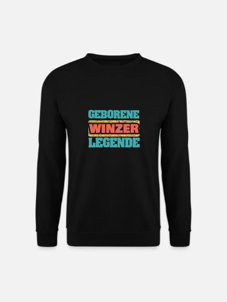 Gift for winemakers - Unisex Sweatshirt - black