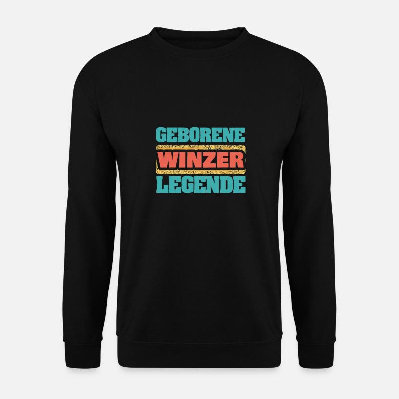 Gift for winemakers - Unisex Sweatshirt - black