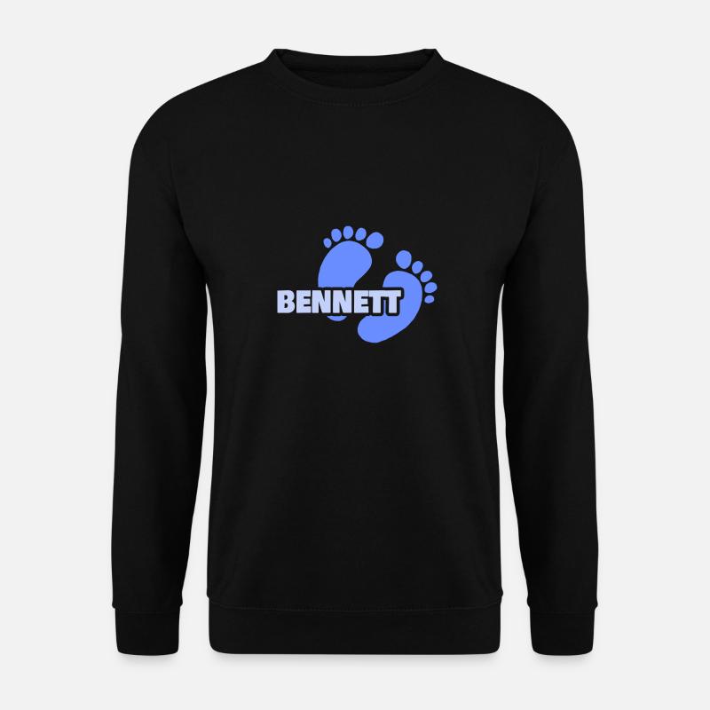 Bennett comme naissance - Sweat-shirt Unisexe - noir