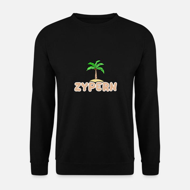 Zypern Zypern - Unisex Pullover - Schwarz