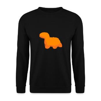 Chicken Nuggets - Unisex Pullover - Schwarz - Vorne - Alina (178cm) & Michal (187cm)