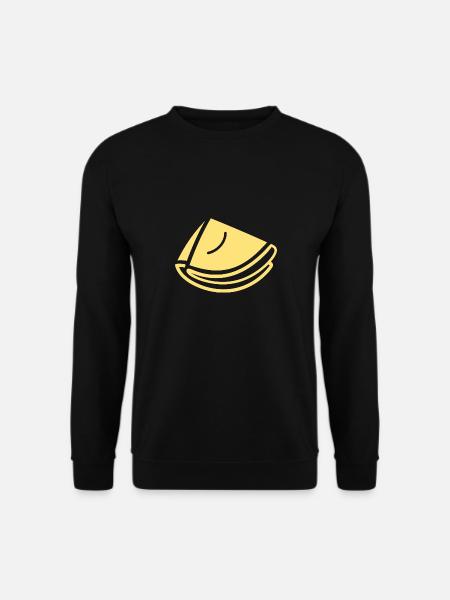 crêpe - Sweat-shirt Unisexe - noir
