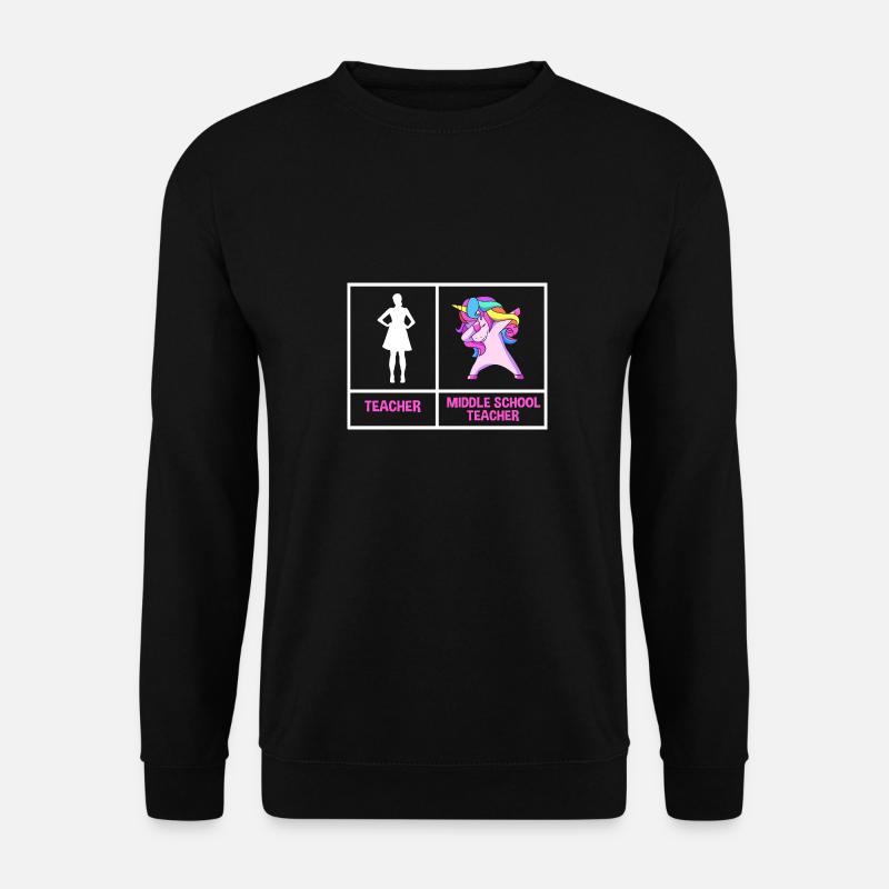 Middle School Teachers - Unisex Sweatshirt - black