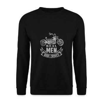 Trike - Sweat-shirt Unisexe - noir - Devant - Alina (178cm) & Michal (187cm)