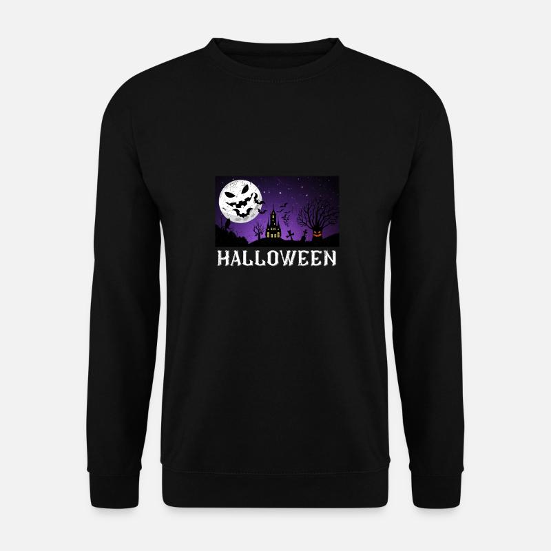 Halloween Haunted Manor - Unisex Sweatshirt - black