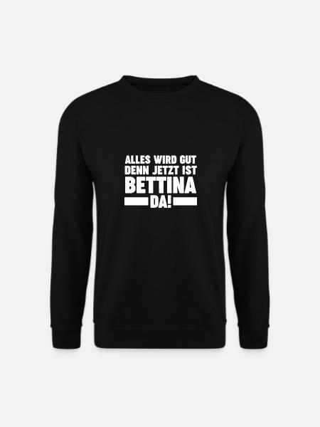 Bettina - Unisex Pullover - Schwarz