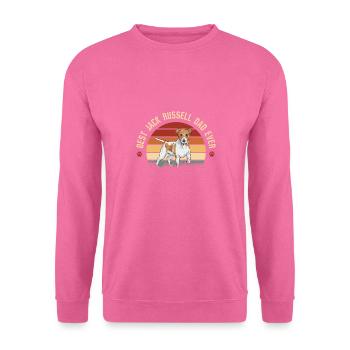 Jack Russell Terrier - Sweat-shirt Unisexe - rose - Devant
