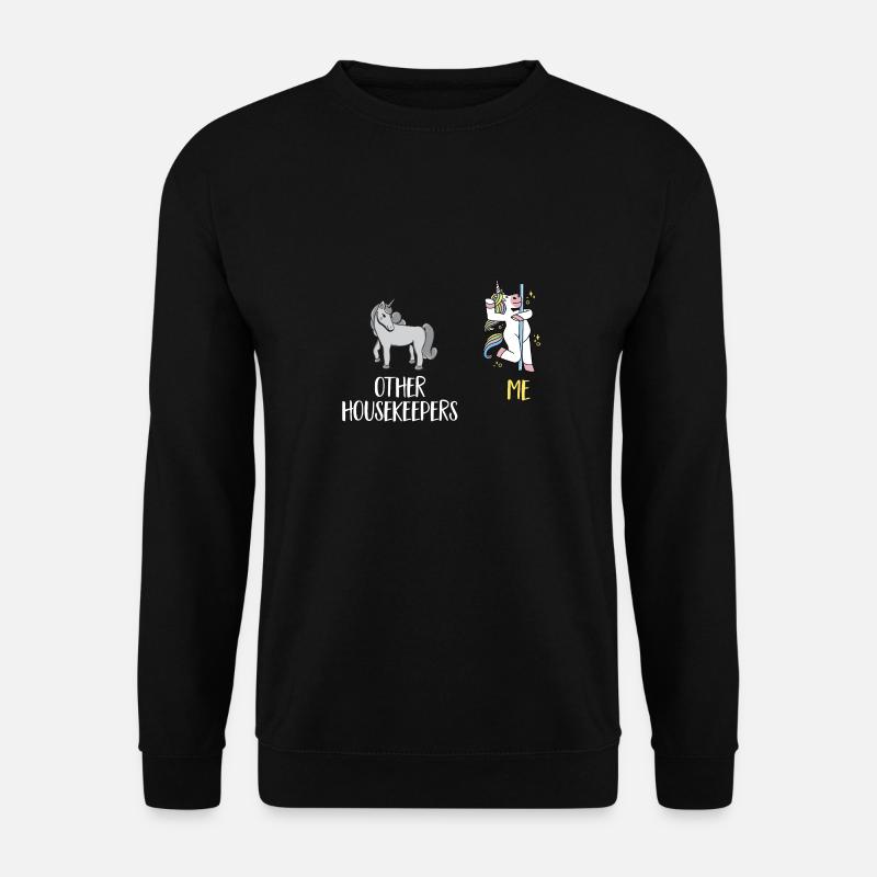 Domestic help, cleaner, housekeeper - Unisex Sweatshirt - black