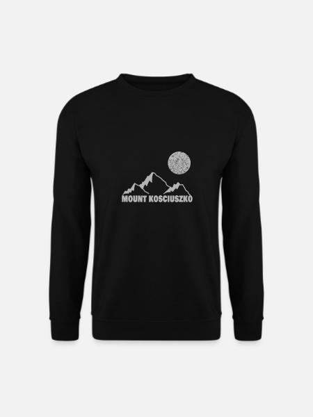 Escalade kosciuszko - Sweat-shirt Unisexe - noir