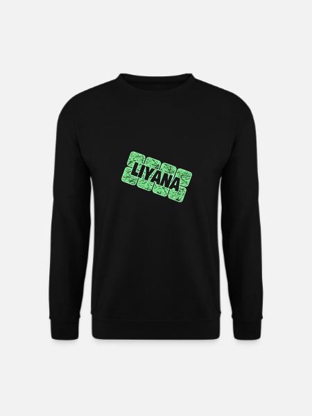 Liyana as a first name - Unisex Sweatshirt - black