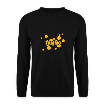 Geschenk für Tammo - Unisex Pullover - Schwarz - Vorne - Alina (178cm) & Michal (187cm)
