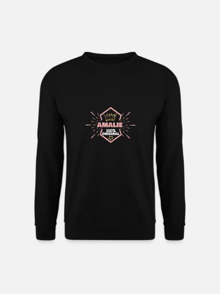 Gift for Amalie - Unisex Sweatshirt - black