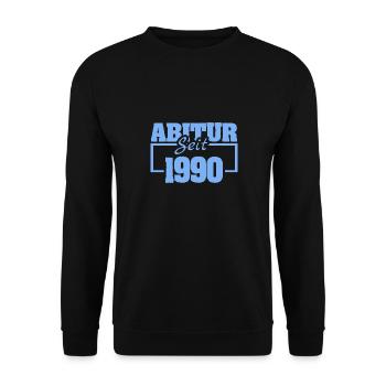 1990 - Sweat-shirt Unisexe - noir - Devant - Alina (178cm) & Michal (187cm)