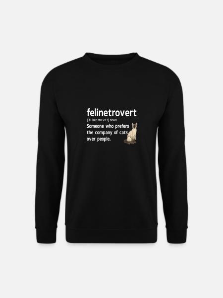 Siamese Cat Siamese Cat - Unisex Sweatshirt - black