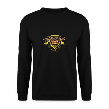 2022 - Sweat-shirt Unisexe - noir - Devant - Alina (178cm) & Michal (187cm)
