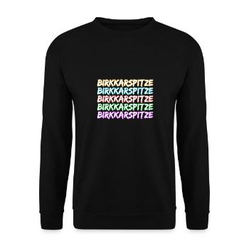 Escalade de la Birkkarspitze - Sweat-shirt Unisexe - noir - Devant - Alina (178cm) & Michal (187cm)