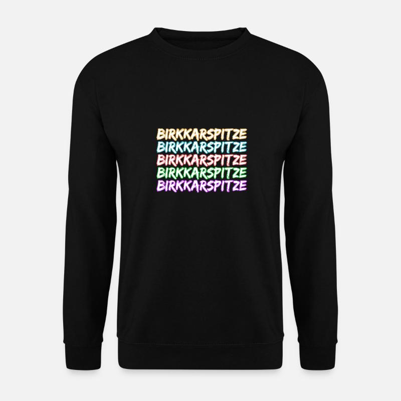Climbing Birkkarspitze - Unisex Sweatshirt - black