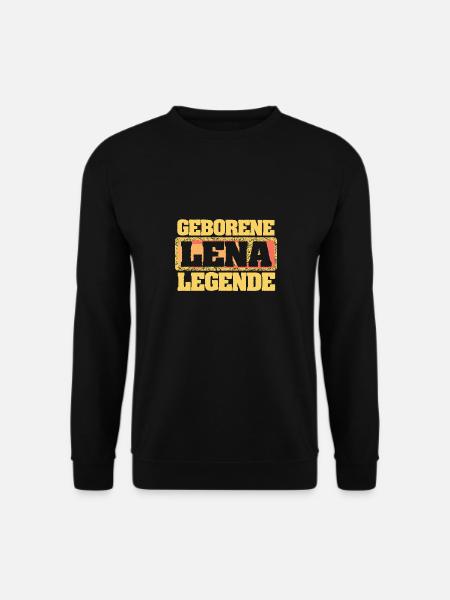 Lena - Unisex Pullover - Schwarz