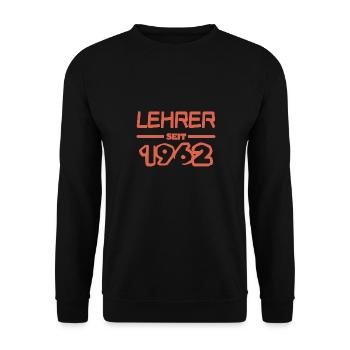 Année 1962 - Sweat-shirt Unisexe - noir - Devant - Alina (178cm) & Michal (187cm)