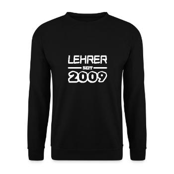 Lehrer 2009 - Unisex Pullover - Schwarz - Vorne - Alina (178cm) & Michal (187cm)