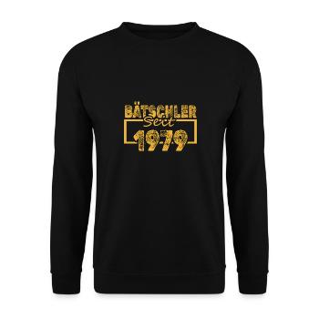 1979 - Unisex Sweatshirt - black - Front - Alina (178cm) & Michal (187cm)