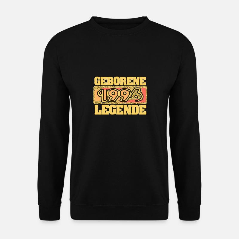 E 1996 - Unisex Pullover - Schwarz