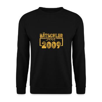 Bätscheler 2009 - Sweat-shirt Unisexe - noir - Devant - Alina (178cm) & Michal (187cm)