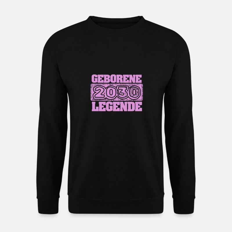 2030 - Unisex Pullover - Schwarz