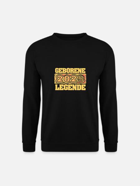 2028 - Unisex Pullover - Schwarz