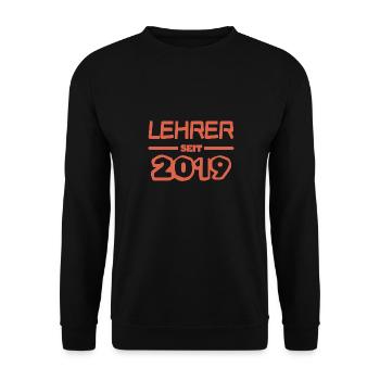 2019 - Unisex Pullover - Schwarz - Vorne - Alina (178cm) & Michal (187cm)
