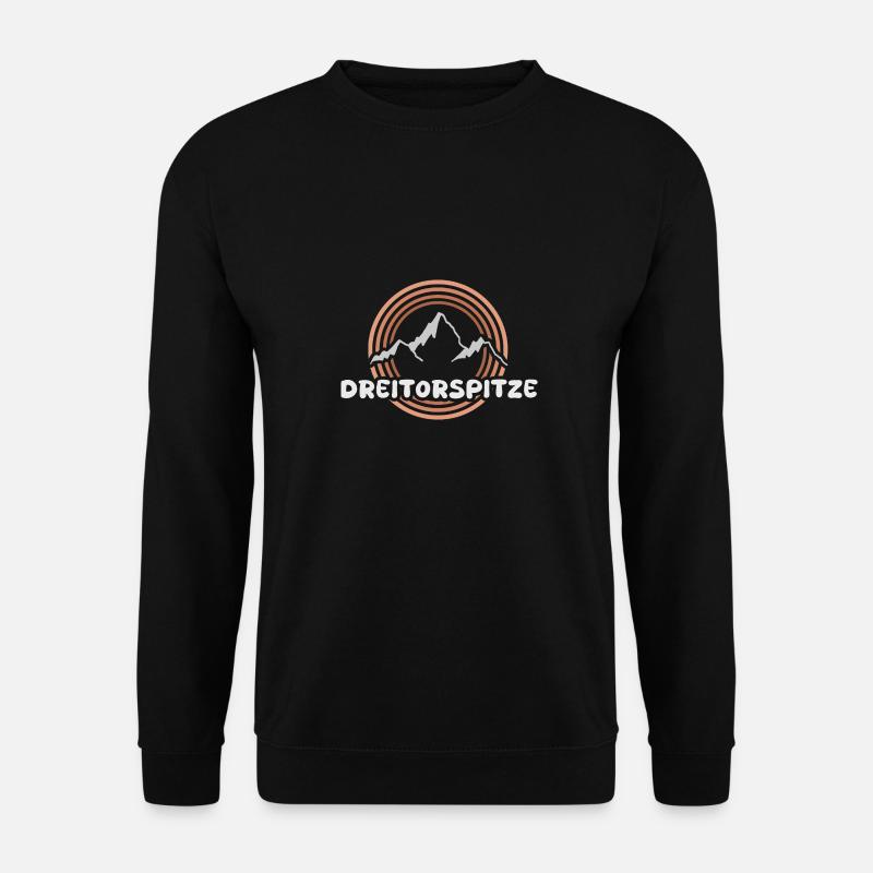 Berg Dreitorspitze - Unisex Pullover - Schwarz