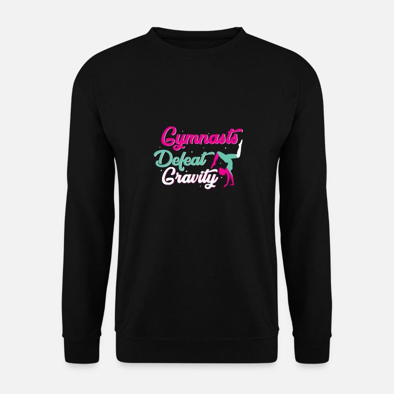 Gymnastik Training Fitness Gym - Unisex Pullover - Schwarz