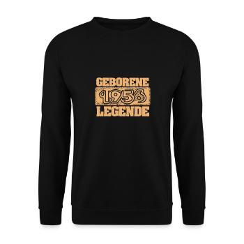 Proverbs 1956 - Unisex Sweatshirt - black - Front - Alina (178cm) & Michal (187cm)