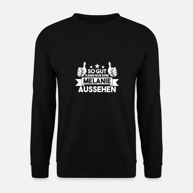Melanie - Unisex Pullover - Schwarz