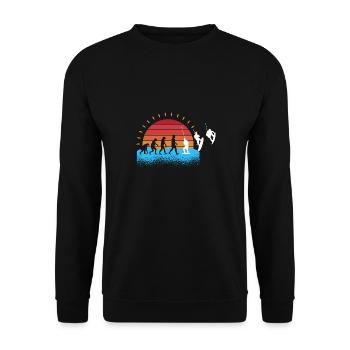 Evolution Wakeboarder Wakeboard Wakeboarding - Sweat-shirt Unisexe - noir - Devant - Alina (178cm) & Michal (187cm)
