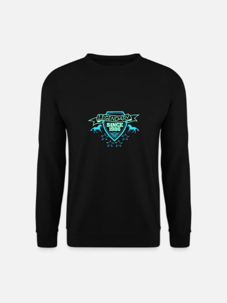 Year: 1986 - Unisex Sweatshirt - black