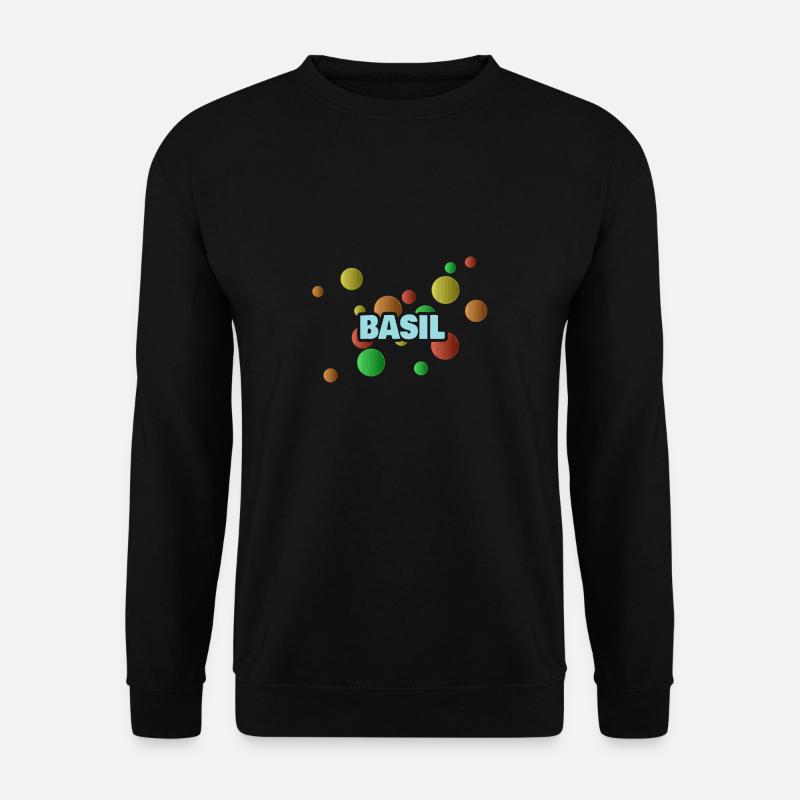 Geschenk für Basil - Unisex Pullover - Schwarz