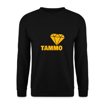 Noble Tammo - Unisex Sweatshirt - black - Front - Alina (178cm) & Michal (187cm)