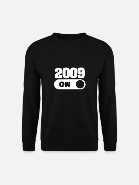 Né en 2009 - Sweat-shirt Unisexe - noir
