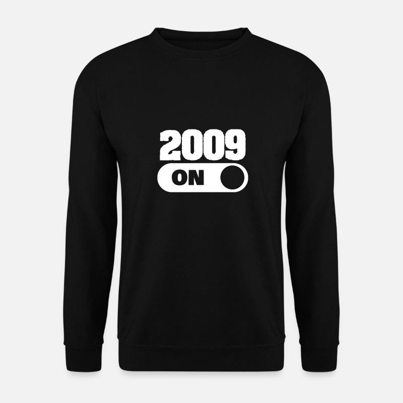 Born in 2009 - Unisex Sweatshirt - black