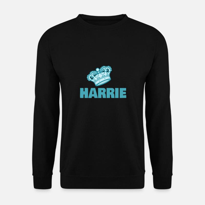 Vorname Harrie - Unisex Pullover - Schwarz