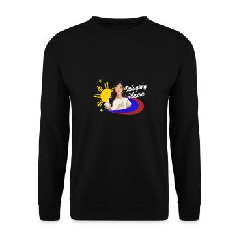 Philippines Drapeau philippin Philippines I Cadeau - Sweat-shirt Unisexe - noir - Devant - Alina (178cm) & Michal (187cm)