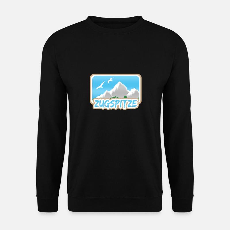 Zugspitze - Unisex Pullover - Schwarz