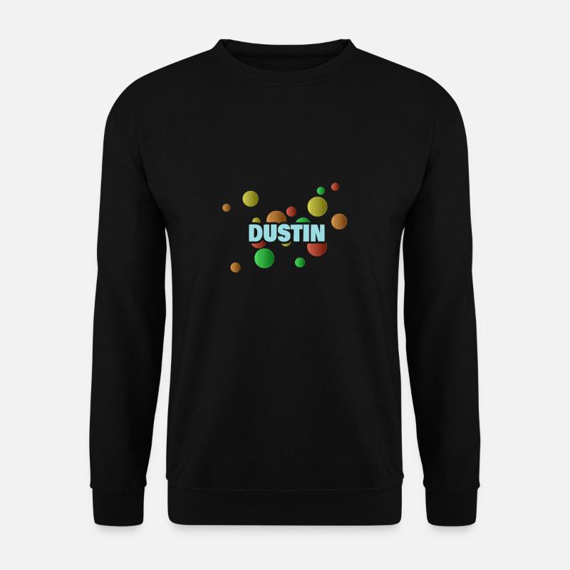 Dustin - Unisex Pullover - Schwarz
