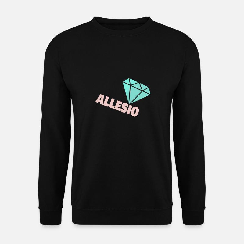 Gift for Allesio - Unisex Sweatshirt - black