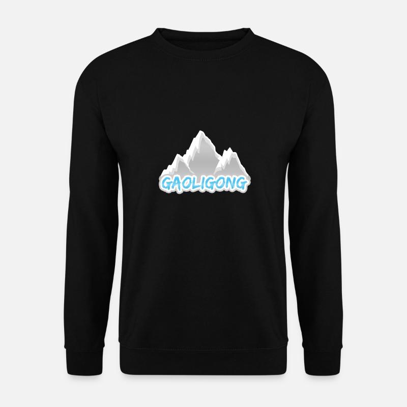 Berg Gaoligong - Unisex Pullover - Schwarz
