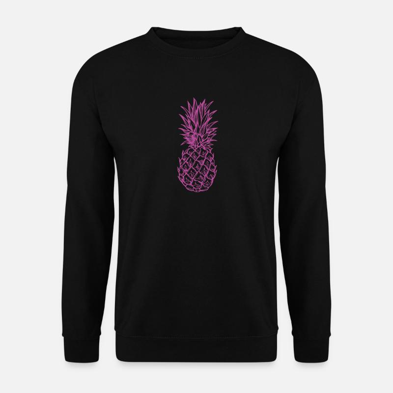 Pineapple - Unisex Pullover - Schwarz