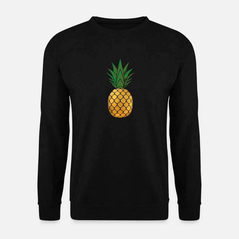 Pineapple - Unisex Pullover - Schwarz