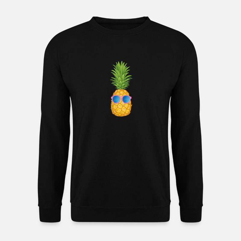 Ananas - Sweat-shirt Unisexe - noir